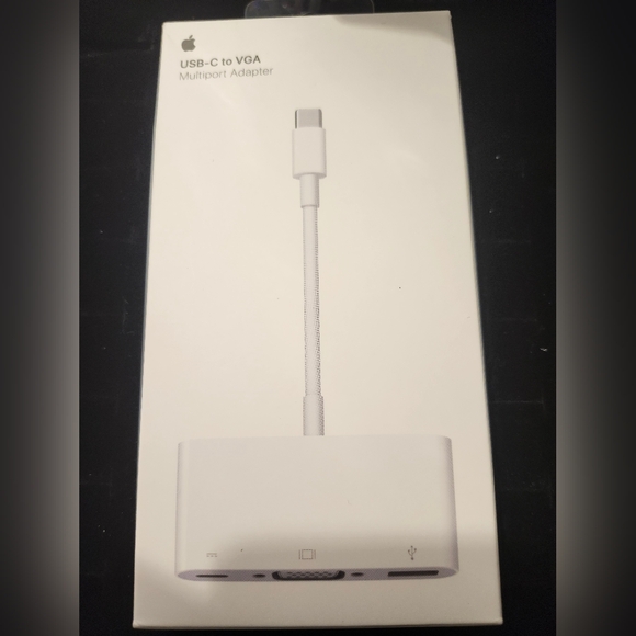 Apple USB-C to VGA Multiport Adapter - Picture 2 of 3